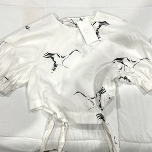 ZARA SHORT BLOUSE